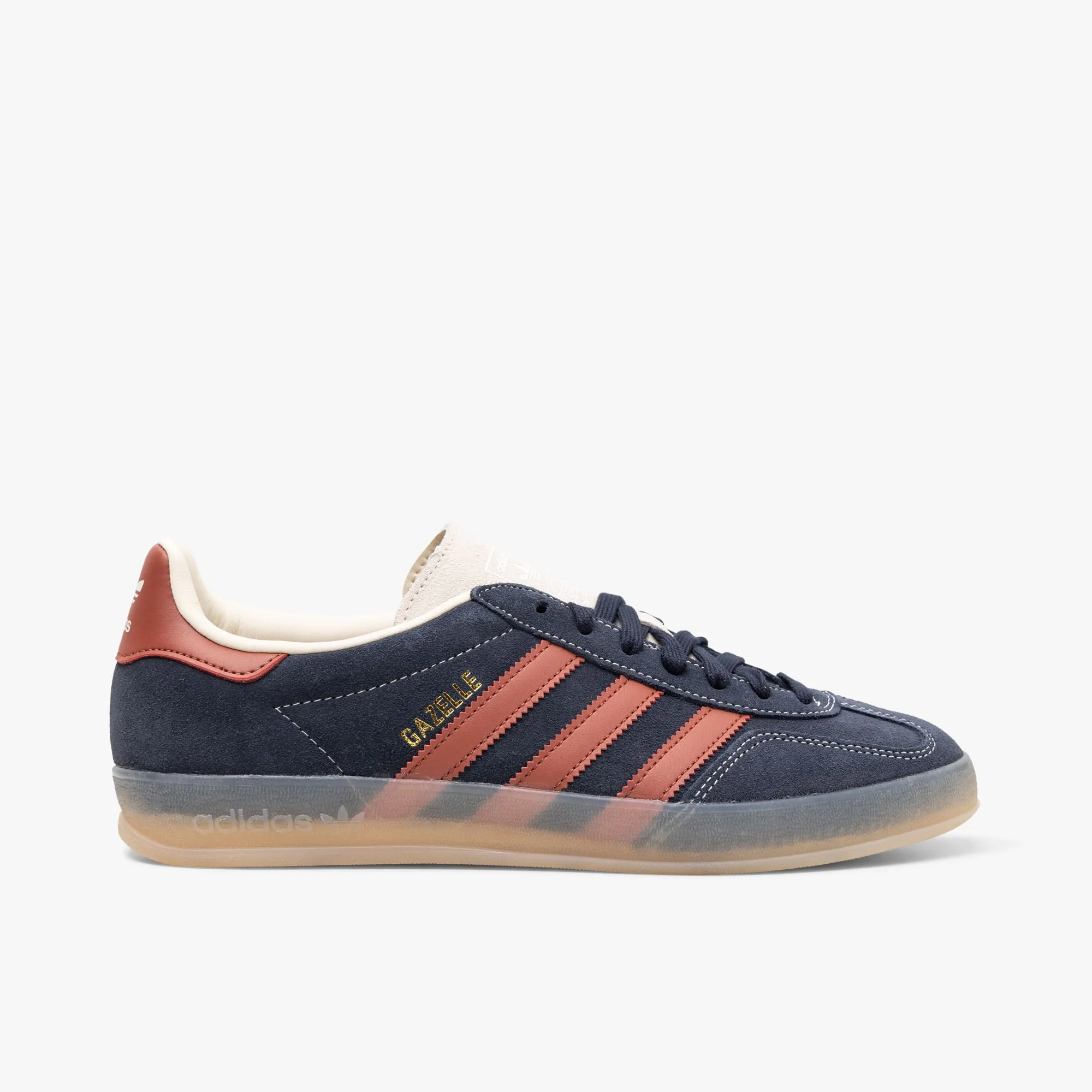 adidas Originals Gazelle Indoor Legend Ink / Preloved Ruby - Wonder White