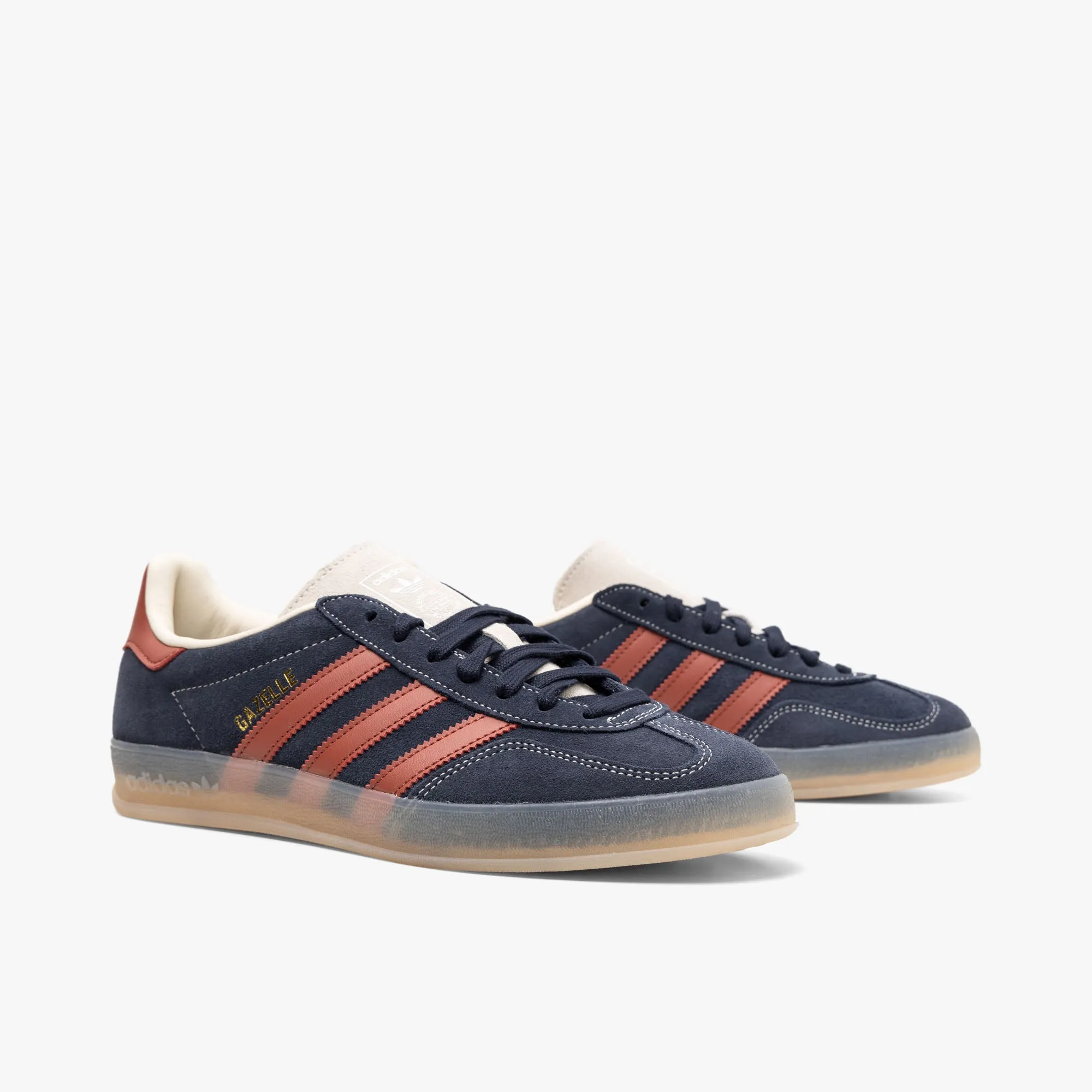 adidas Originals Gazelle Indoor Legend Ink / Preloved Ruby - Wonder White