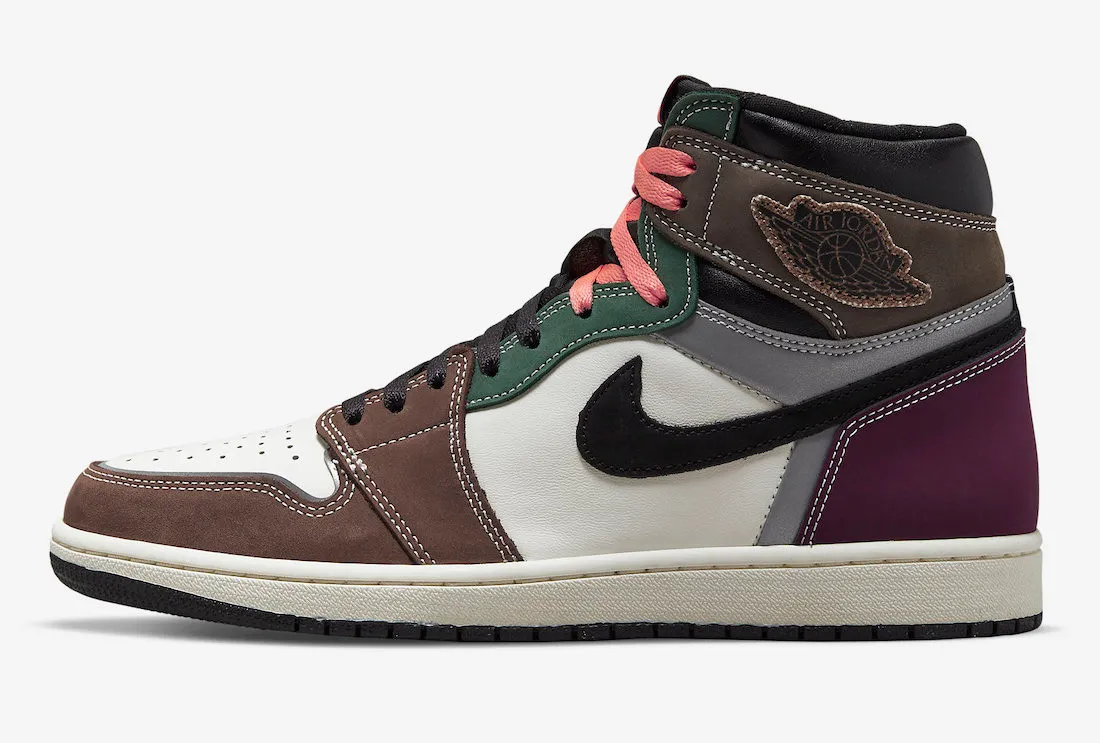 Air Jordan 1 Retro High OG Hand Crafted Archaeo Brown Dark Chocolate DH3097-001