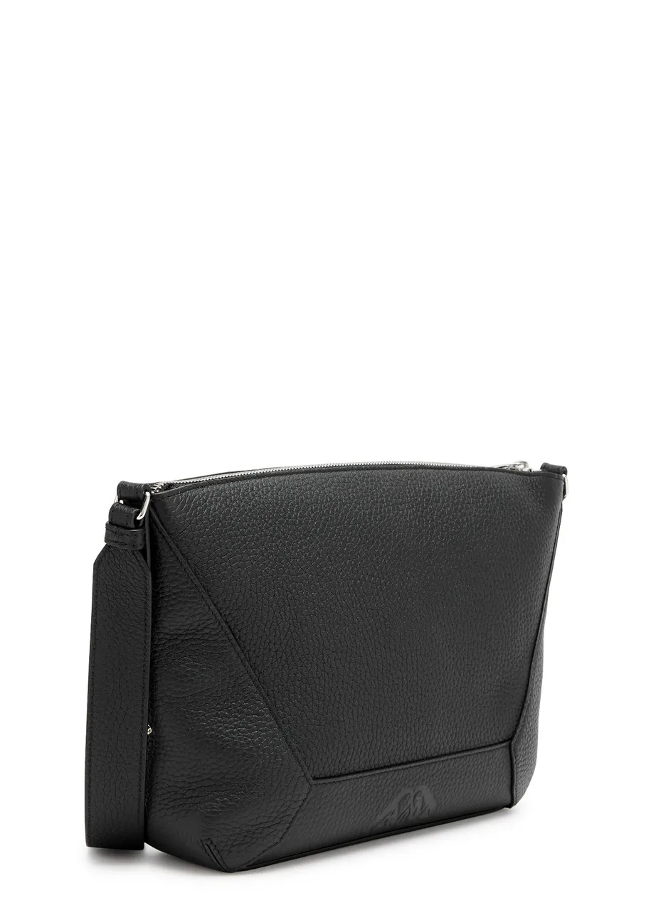 ALEXANDER MCQUEEN The Edge leather cross-body bag  -                         -                     -                