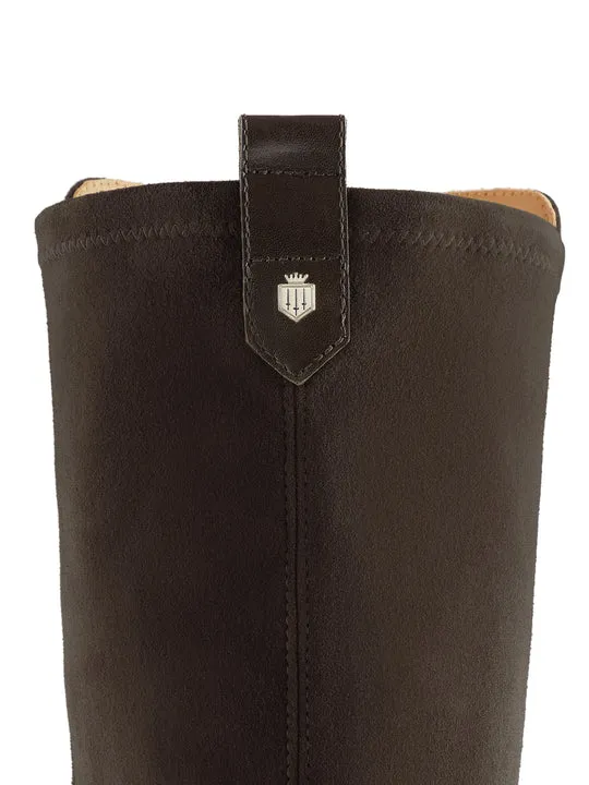 Belgravia       50% Off   |   Save £175  chocolate Flat Knee-high Boots        - Regular Fit