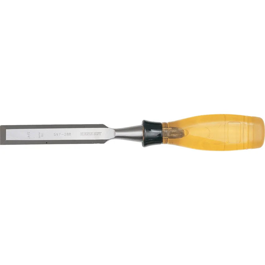Bevel Edge Wood Chisel, Chrome Vanadium Alloy, 19mm x 195mm