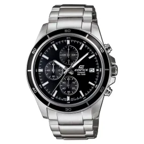Casio Edifice  Black Dial Men 45.71mm