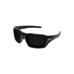 EDGE BLACK STEELE POLARIZED WITH GASKET LENS SAFETY GLASSES