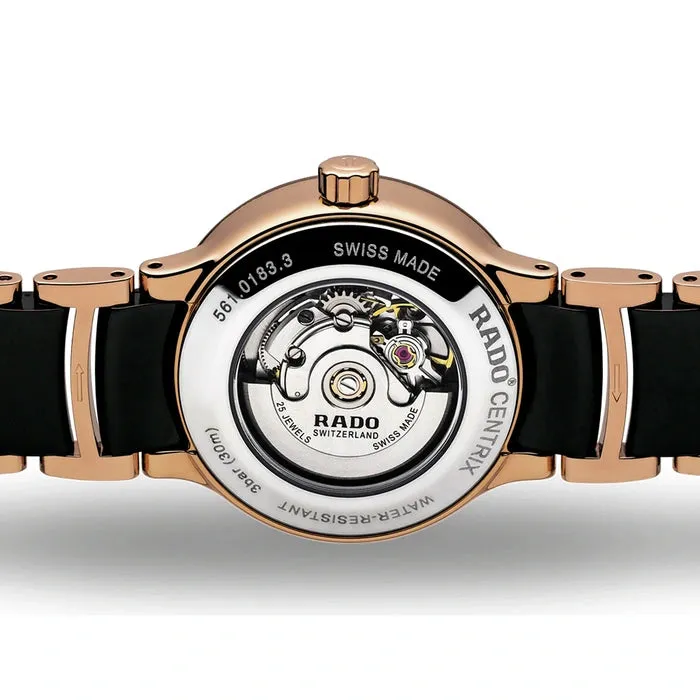 Rado Centrix Black Dial Women 28mm