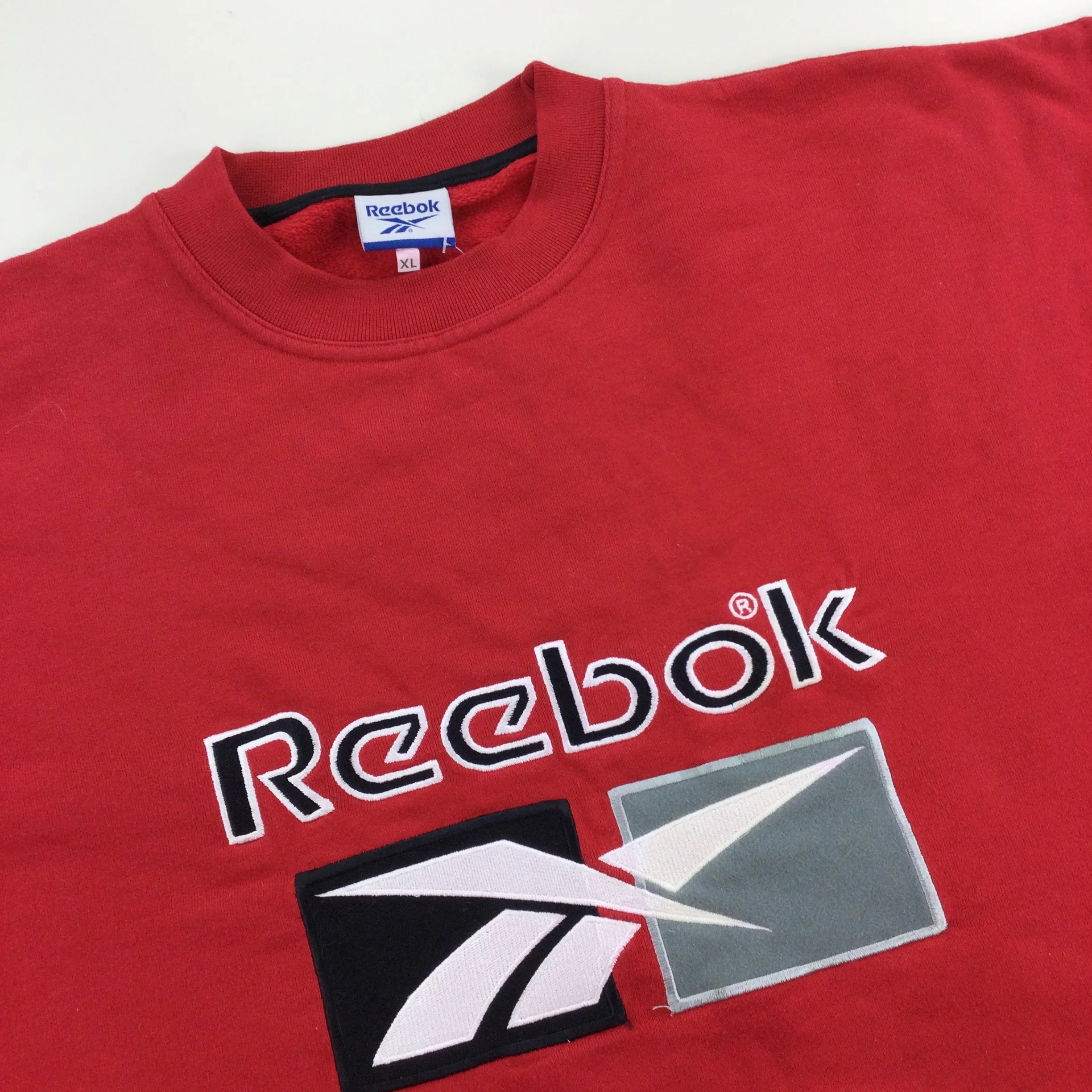 Reebok 90s Spellout Sweatshirt - XL