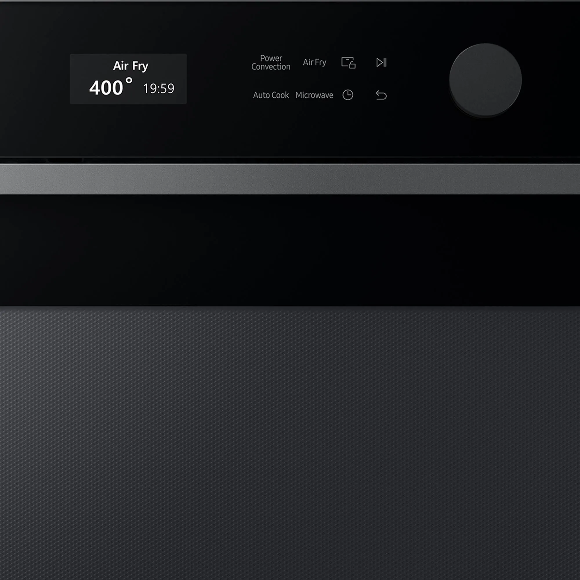 Samsung 1.2 Cu. Ft. Countertop Convection Microwave with Air Fry in Black