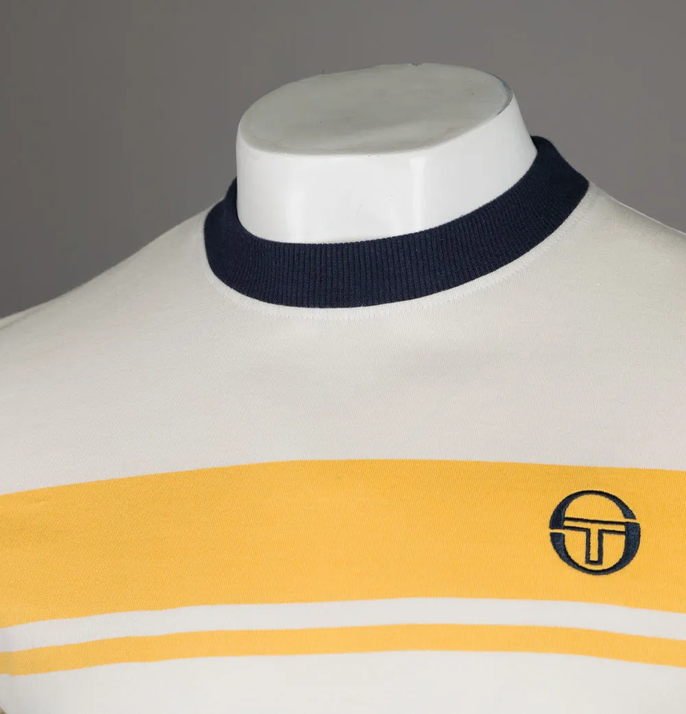 Sergio Tacchini Master T-Shirt Gardenia/Mimosa