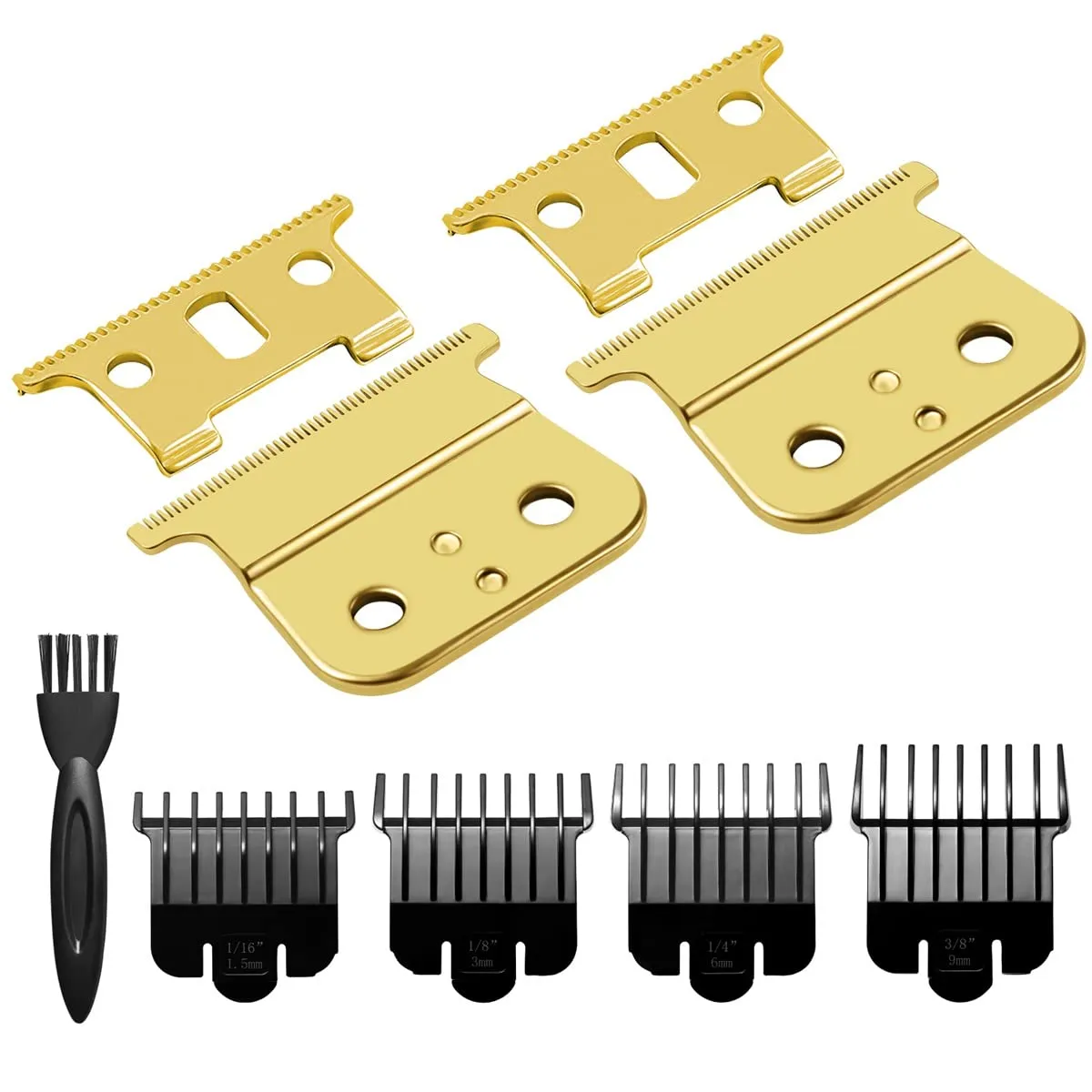 T Outliner Blades for Andis T Outliner, Andis GTX, T Outliner Replacement Blade Andis GTX Replacement Blade (Gold Steel T Blade 