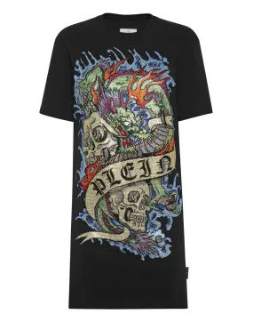 T-shirt Short Dress Tattoo