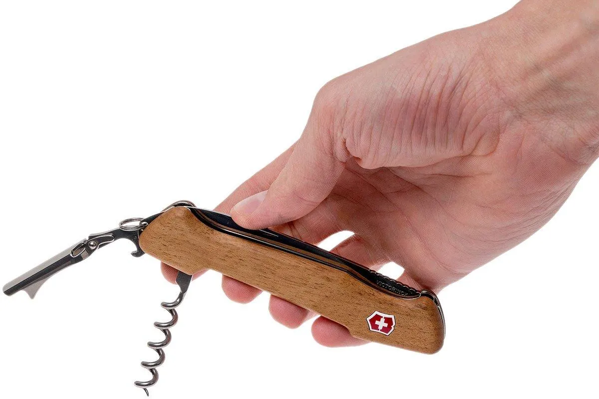 Victorinox Wine Master Walnut, pocket knife with double lever corkscrew 0.9701.63