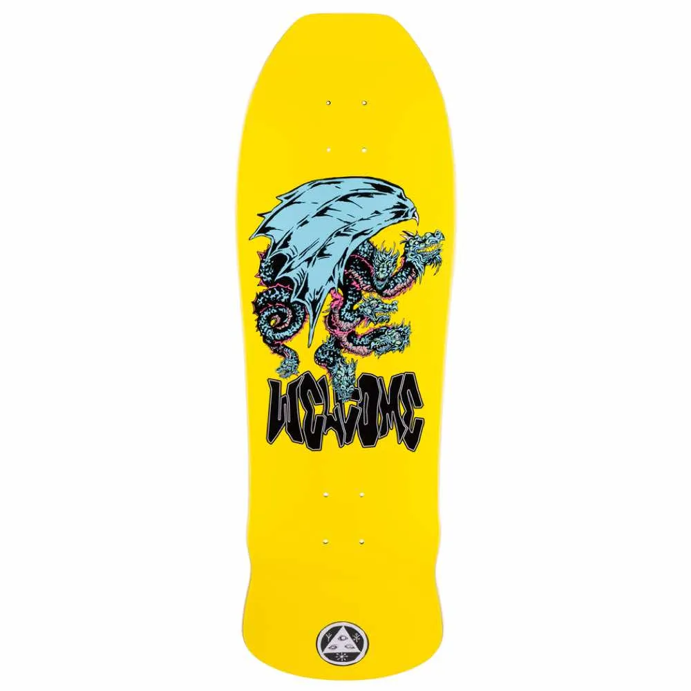Welcome Dragon Deck On Early Grab Neon Yellow 10.00