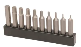 Wiha 75982 Micro Bit Hex Inch 10 Pack